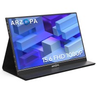 Arzopa S1 Table Portable Laptop Monitor | 15.6'' FHD 1080P Portable monitor